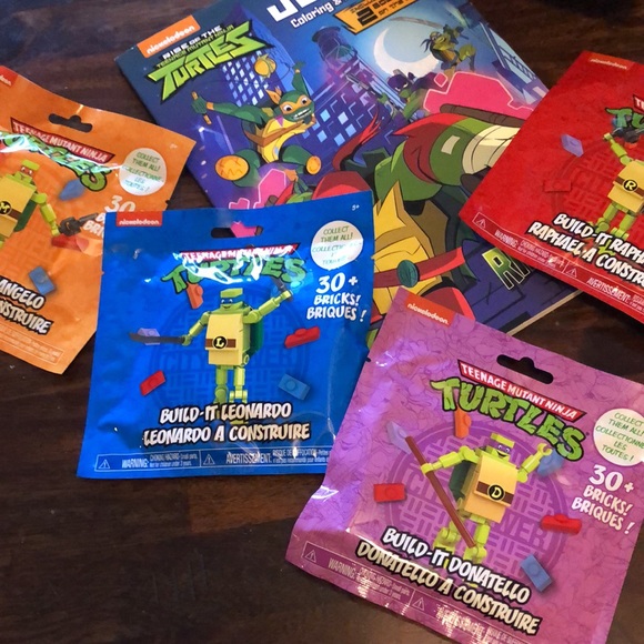 Mutant Turtle Figurines - Picture 1 of 8